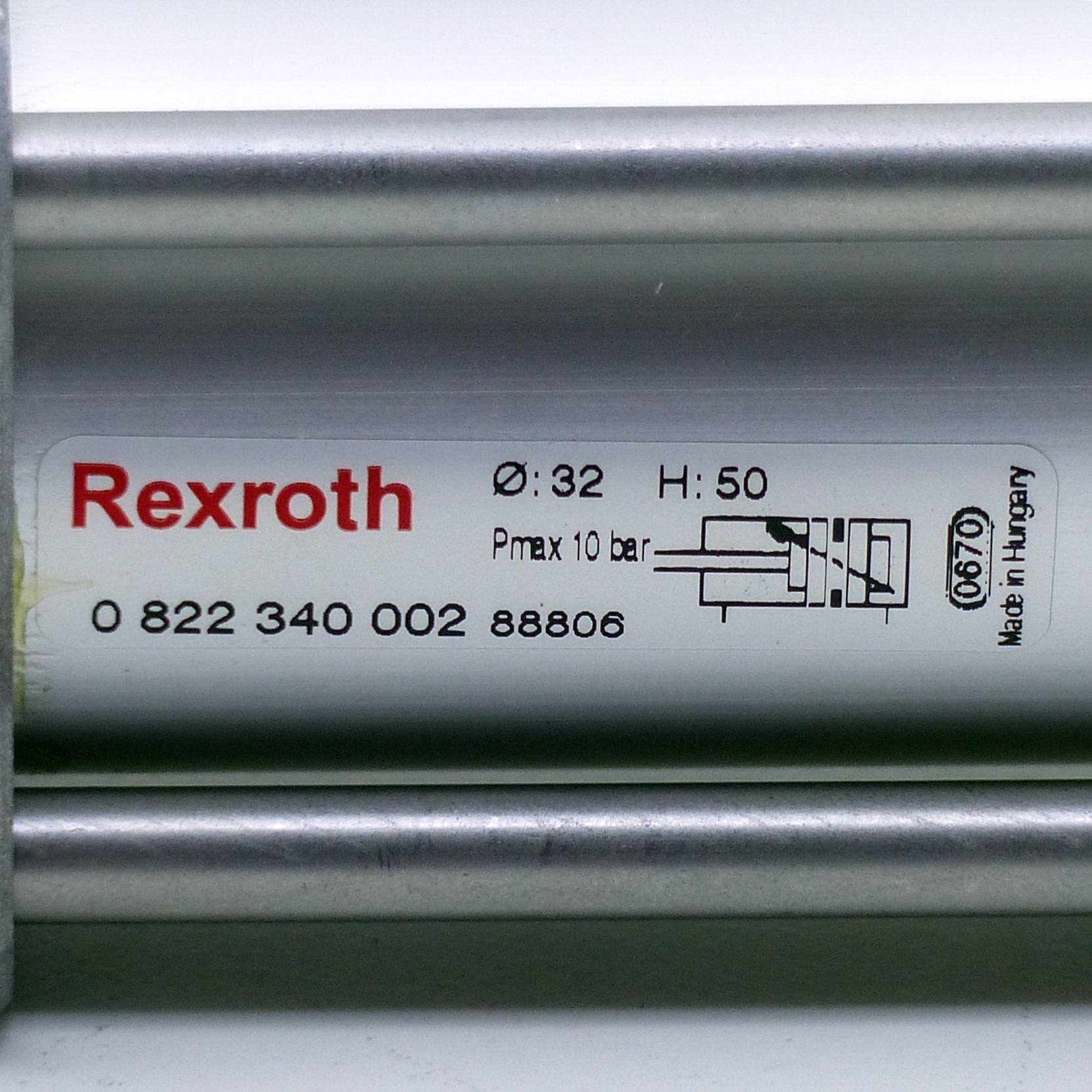 Produktfoto 2 von REXROTH Kompaktzylinder 32 x 50