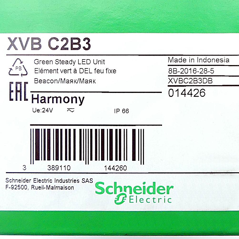 Produktfoto 2 von SCHNEIDER ELECTRIC Signalleuchte Dauerlicht grün XVB C2B3