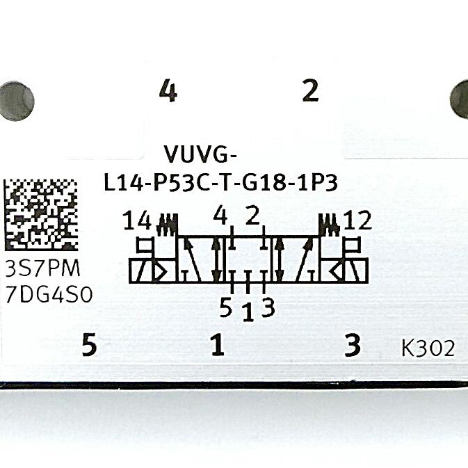 Produktfoto 2 von FESTO Magnetventil VUVG-L14-P53C-T-G18-1P3