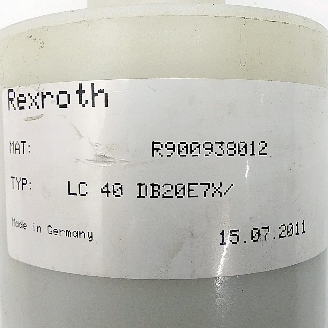 Produktfoto 2 von REXROTH Wege - Einbauventil LC 40 DB20E7X/