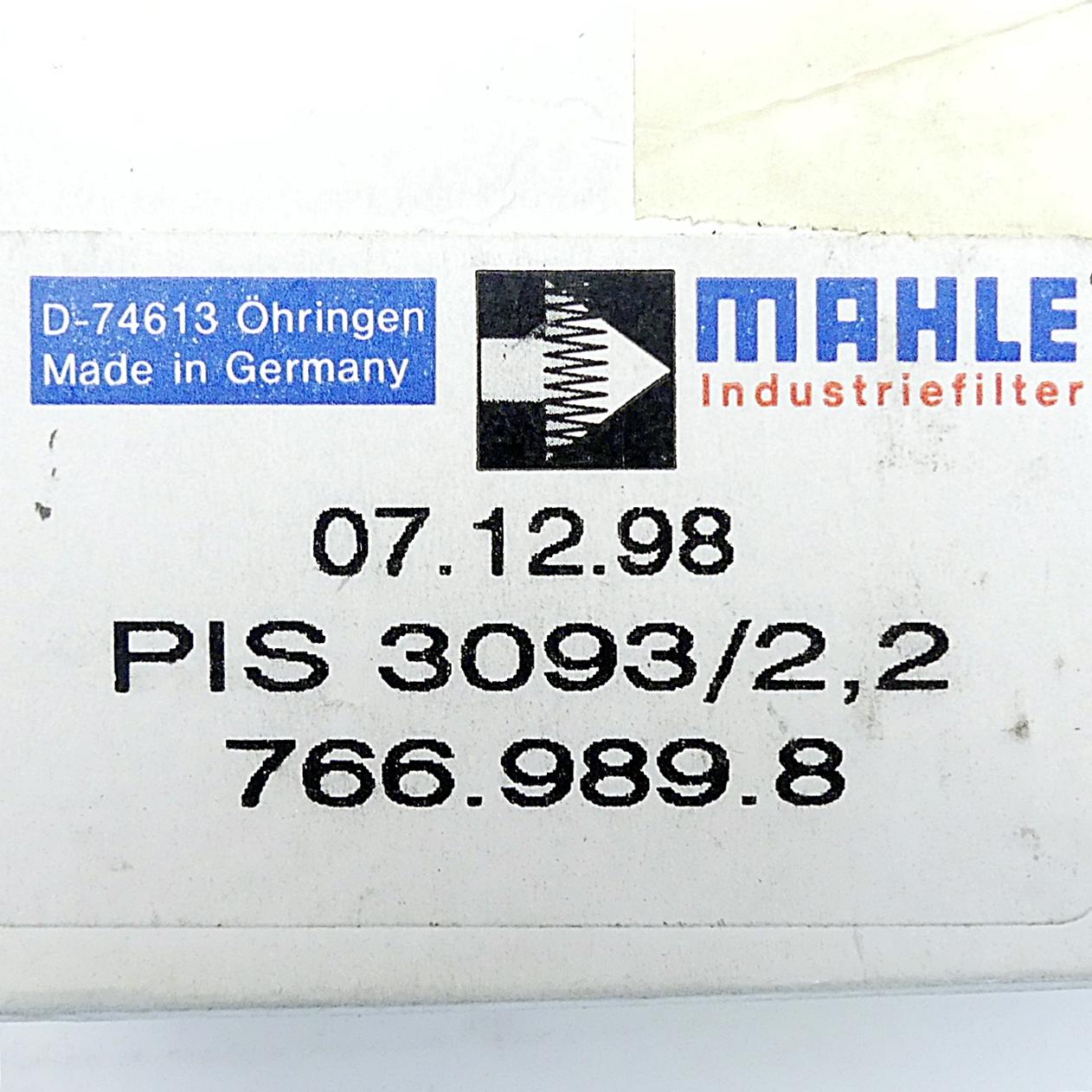 Produktfoto 2 von MAHLE Verschmutzungsanzeige PSI 3093/2,2