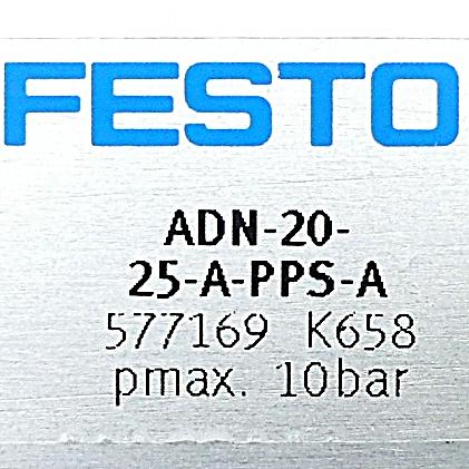 Produktfoto 2 von FESTO Kompaktzylinder ADN-20-25-A-PPS-A