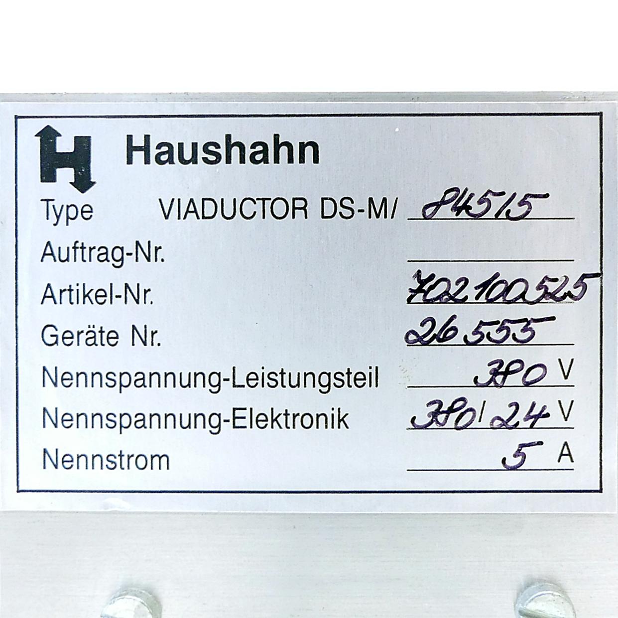 Produktfoto 2 von HAUSHAHN Frequenzumrichter DS-M/845/5