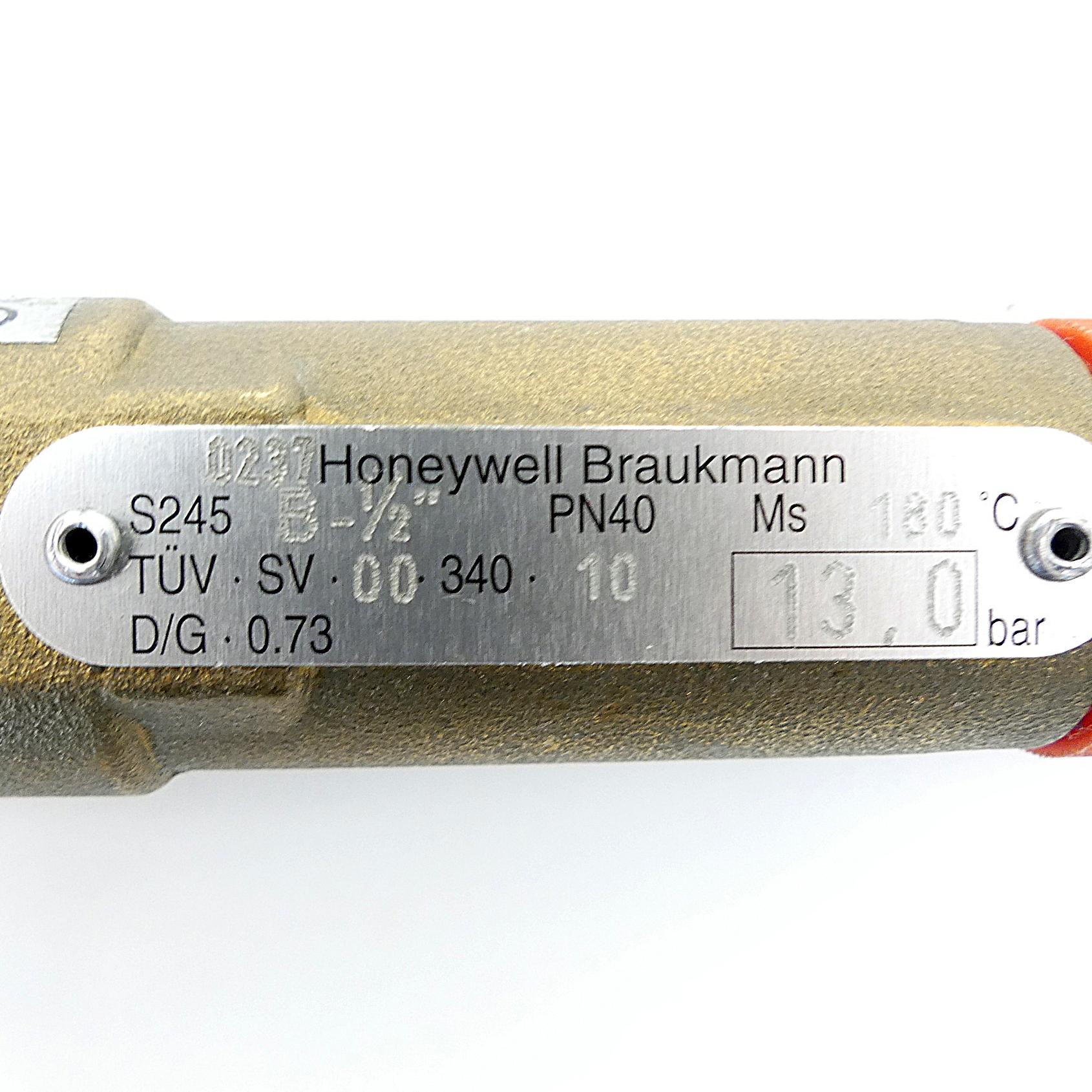 Produktfoto 2 von HONEYWELL Sicherheitsventil