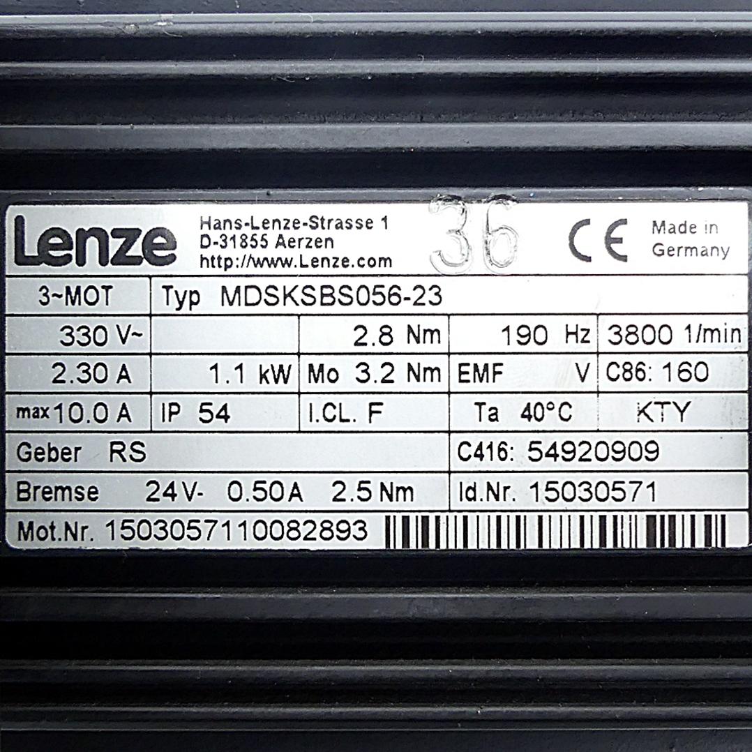 Produktfoto 2 von LENZE Servo-Synchronmotoren