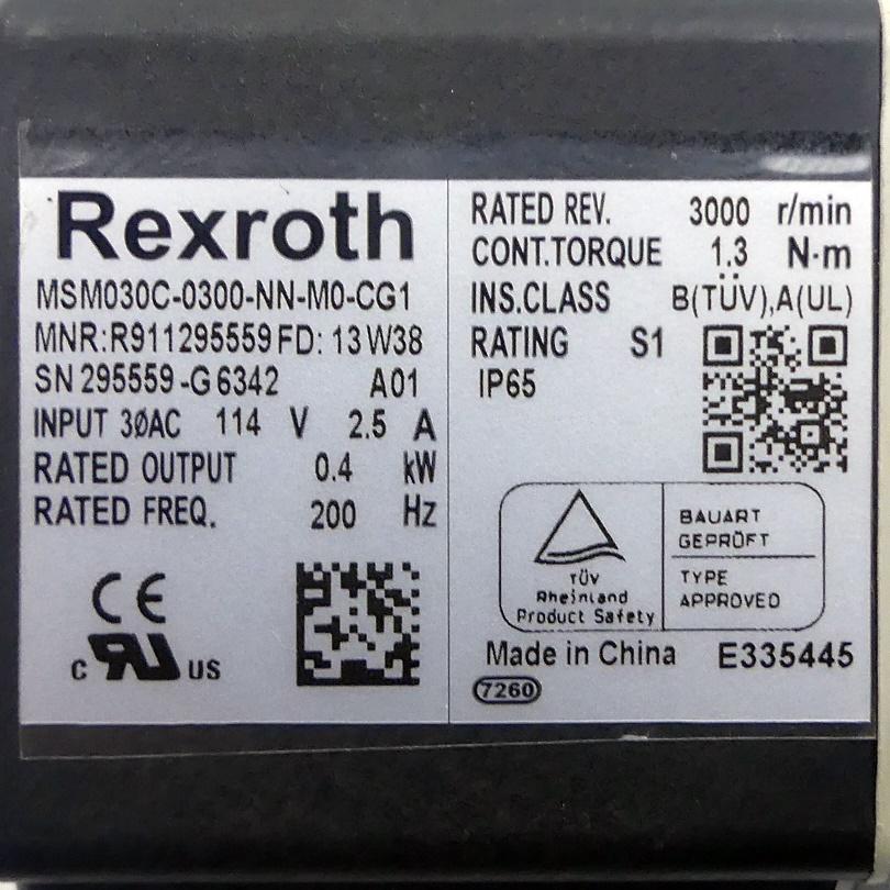 Produktfoto 2 von REXROTH Servomotor