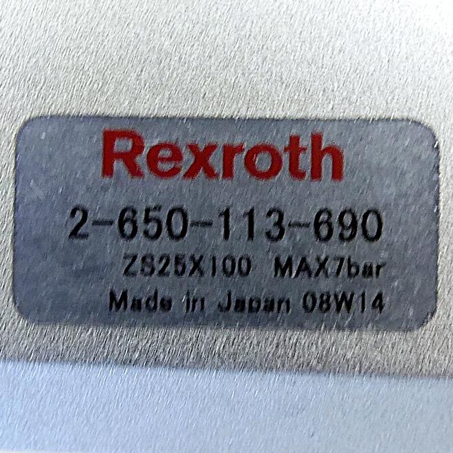 Produktfoto 2 von REXROTH Pneumatikschlitten ZS25X100