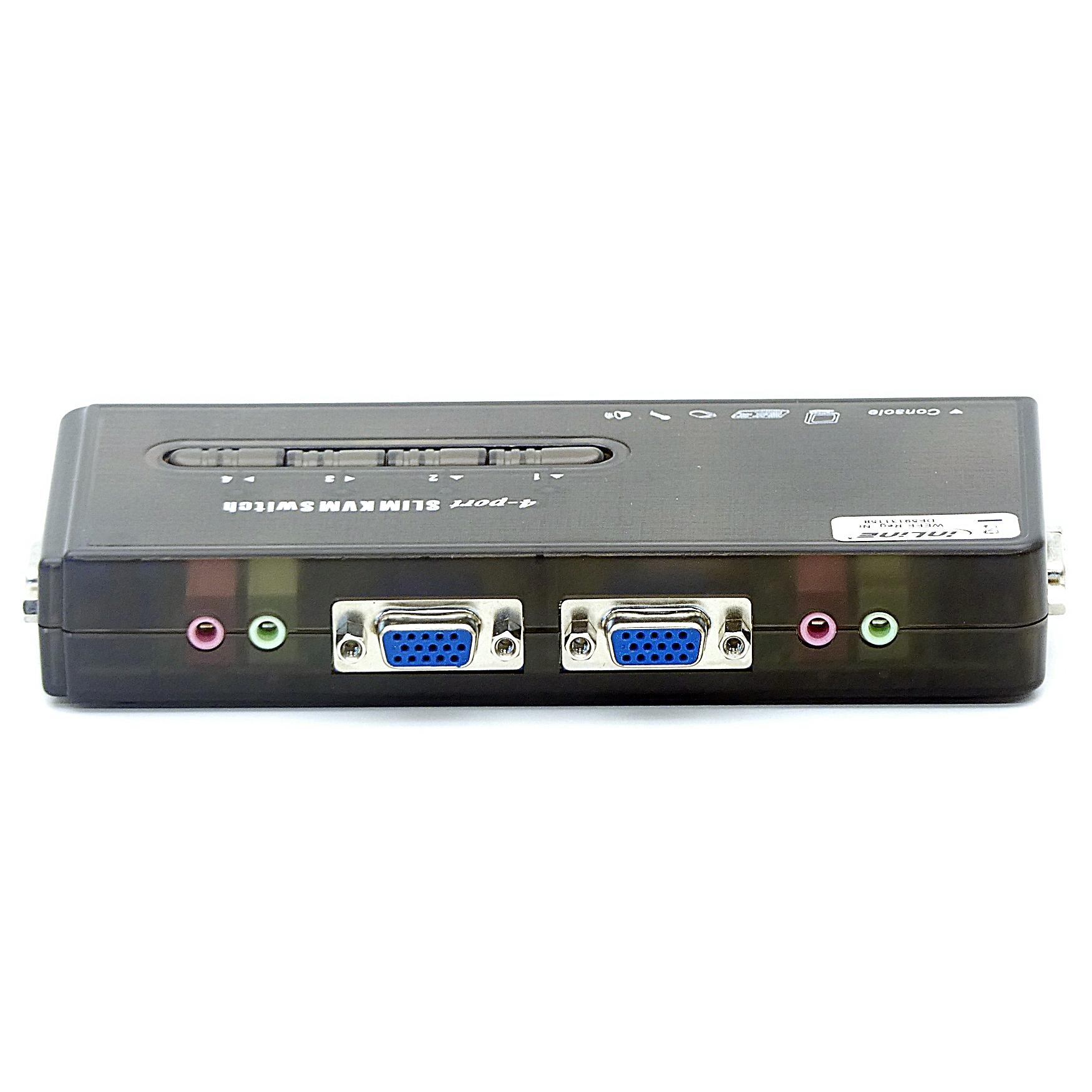 Produktfoto 5 von INLINE 4-port SLIM KVM Switch