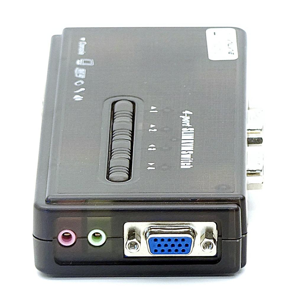 Produktfoto 6 von INLINE 4-port SLIM KVM Switch