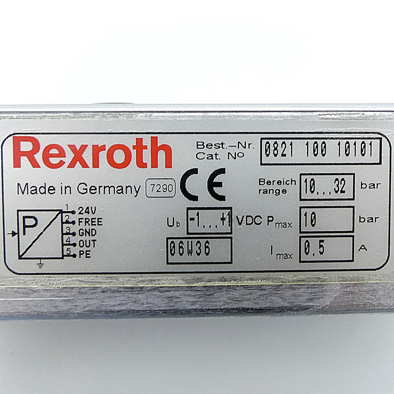 Produktfoto 2 von REXROTH Druckschalter