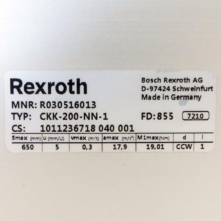 Produktfoto 2 von REXROTH Linearmodul CKK-200-NN-1