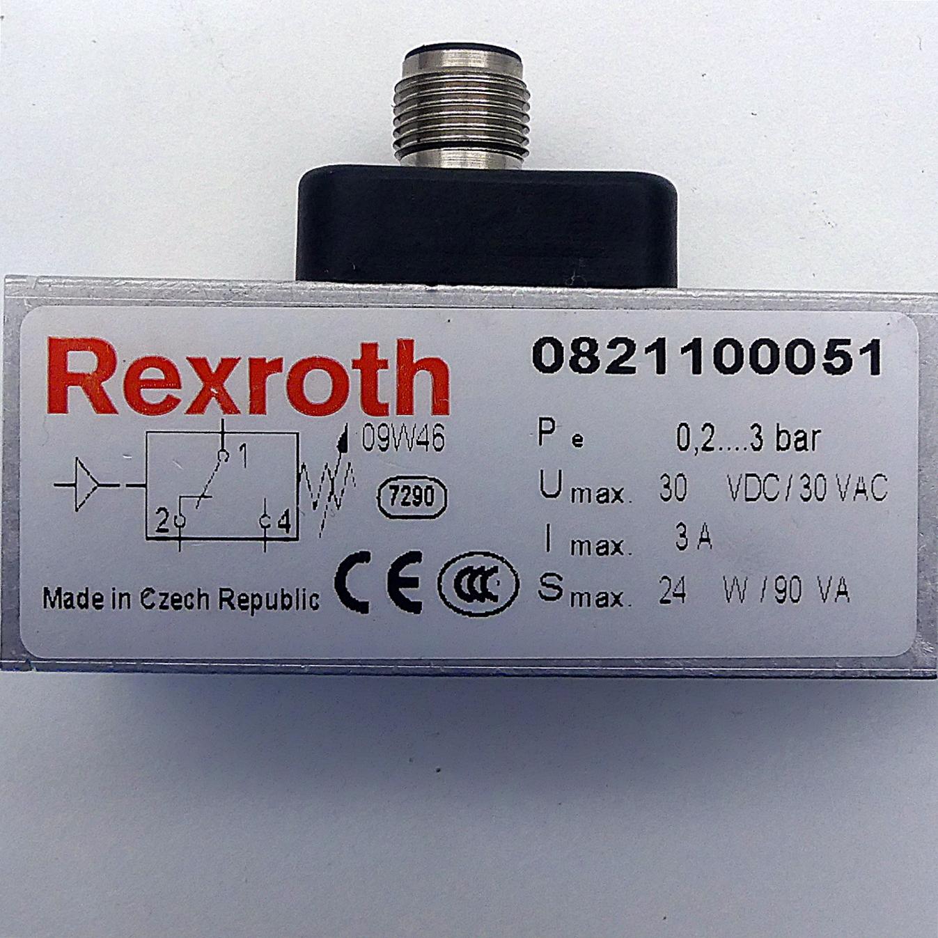 Produktfoto 2 von REXROTH Druckschalter