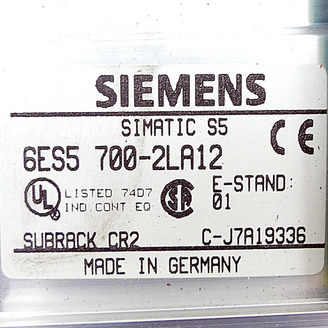 Produktfoto 2 von SIEMENS Baugruppenträger