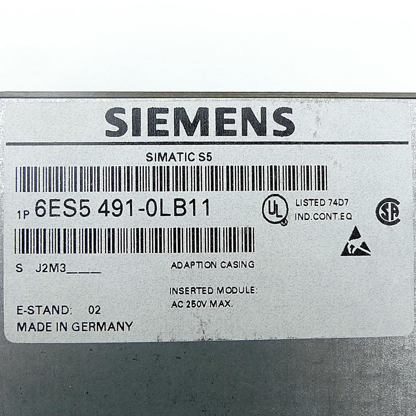 Produktfoto 2 von SIEMENS Gehäuse