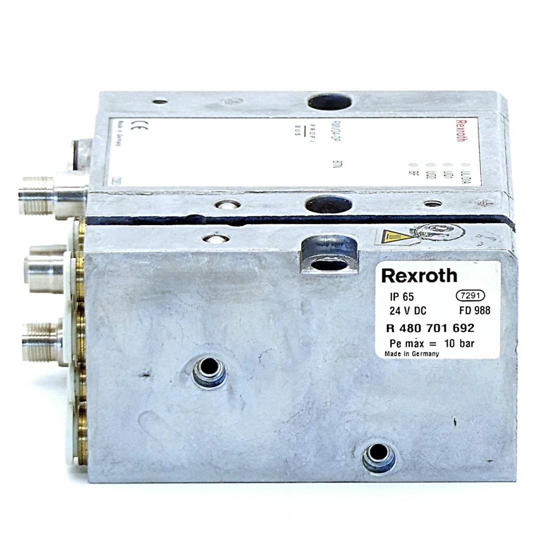 Produktfoto 5 von REXROTH Profibus Bus-Modul Erweiterungsmodul RMV04-DP