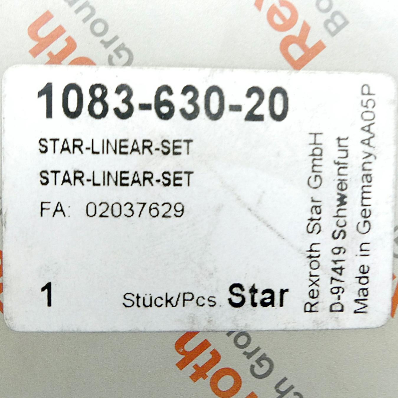 Produktfoto 2 von STAR Star Linear Set