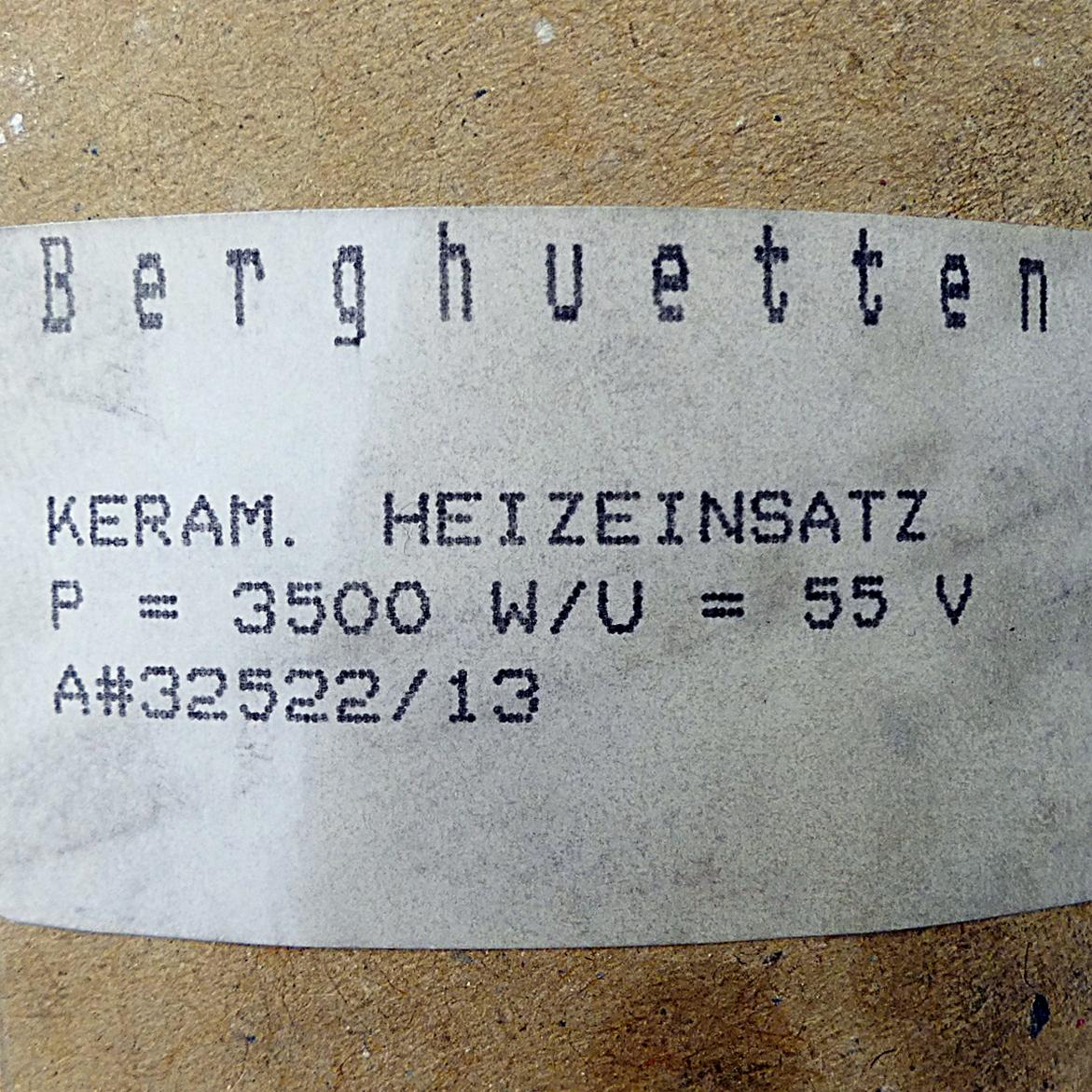 Produktfoto 2 von Keramik Heizeinsatz