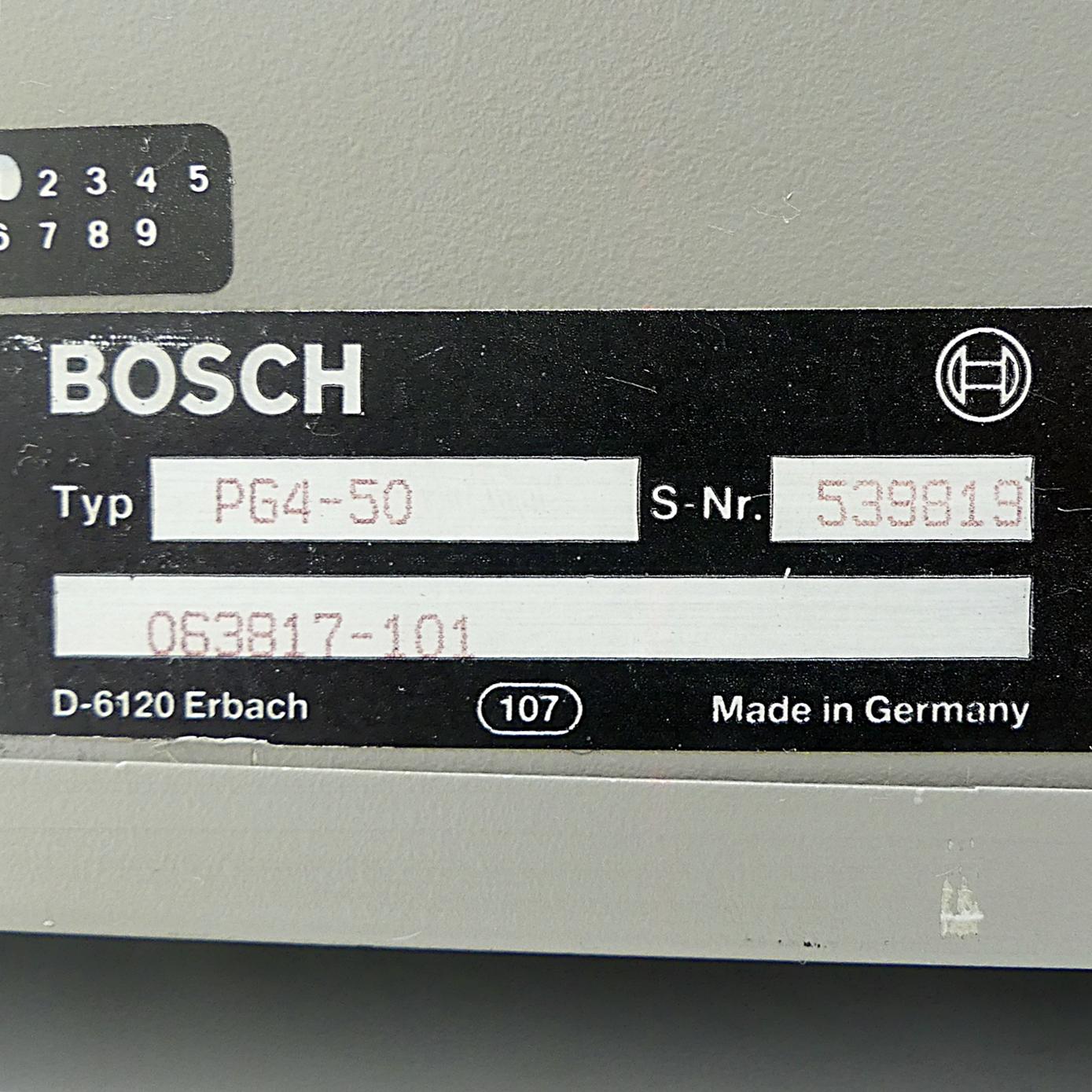 Produktfoto 2 von BOSCH Programmiergerät PG4-50