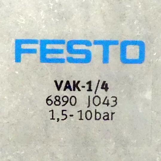 Produktfoto 2 von FESTO Vakuumsaugdüse VAK-1/4