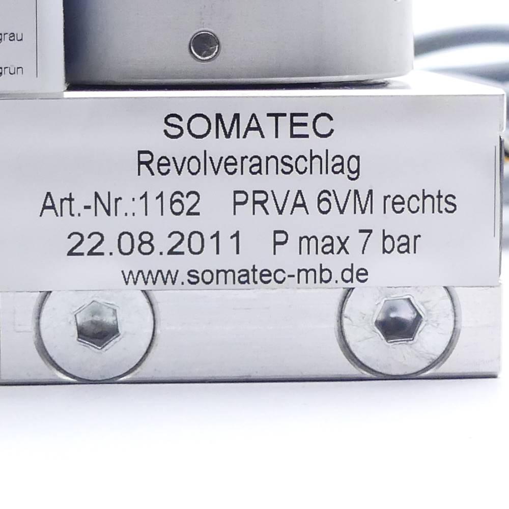 Produktfoto 2 von SOMATEC Revolveranschlag mit Mikroeinbauventiv MV 1,5