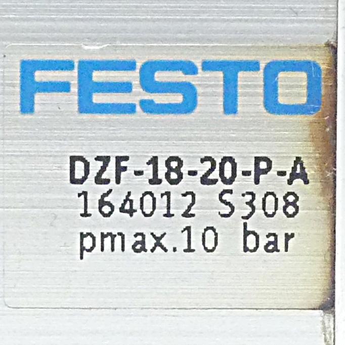 Produktfoto 2 von FESTO Flachzylinder DZF-18-20-P-A