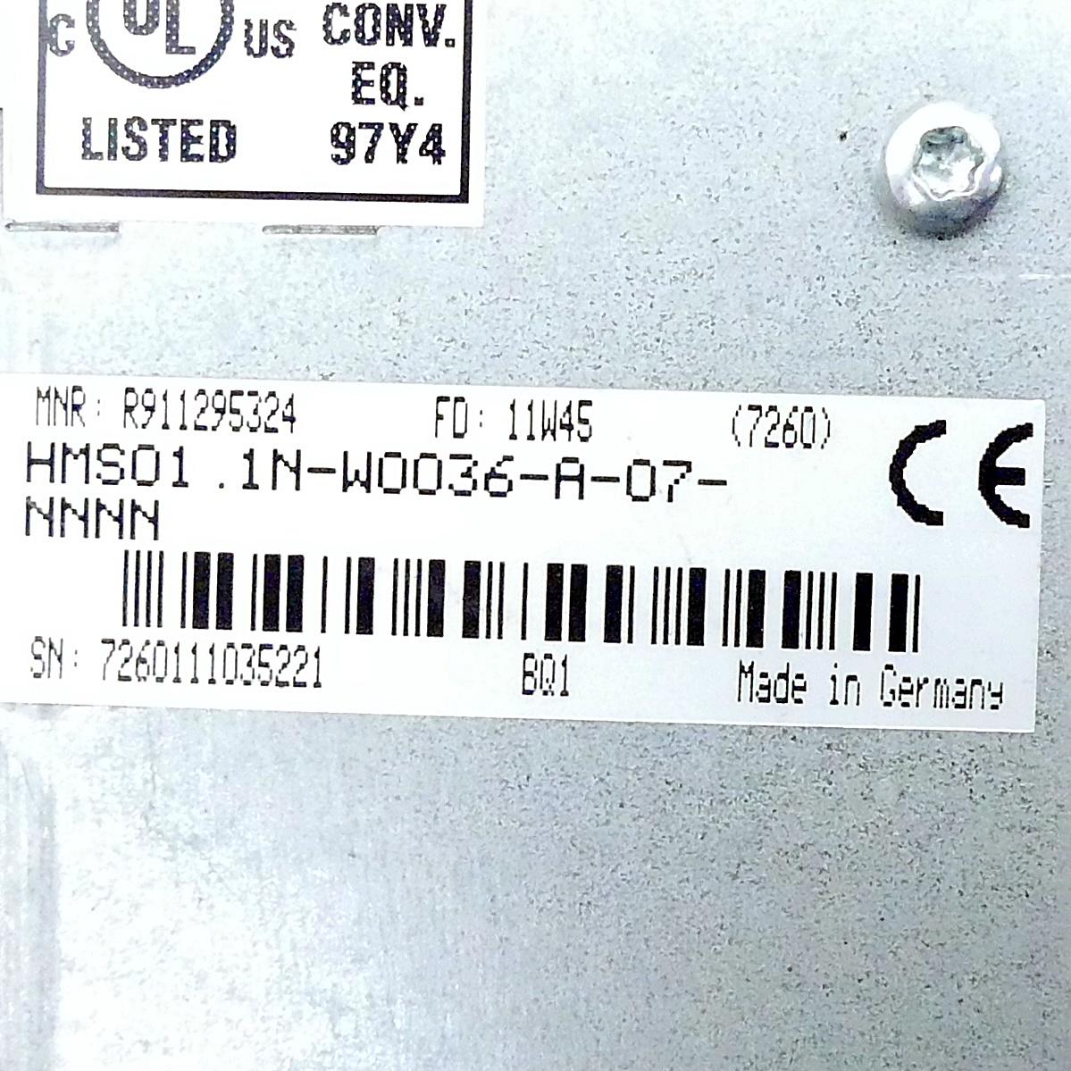 Produktfoto 2 von REXROTH Inverter HMS01.1N-W0036-A-07-NNNN