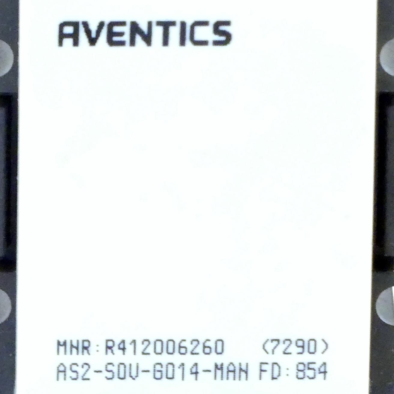 Produktfoto 2 von AVENTICS Pneutmatikventil AS2-SOV-GO14-MAN