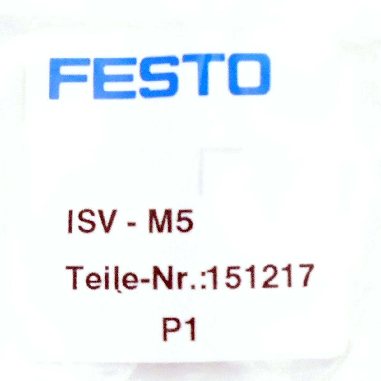 Produktfoto 2 von FESTO Vakuumsaugventil ISV-M5