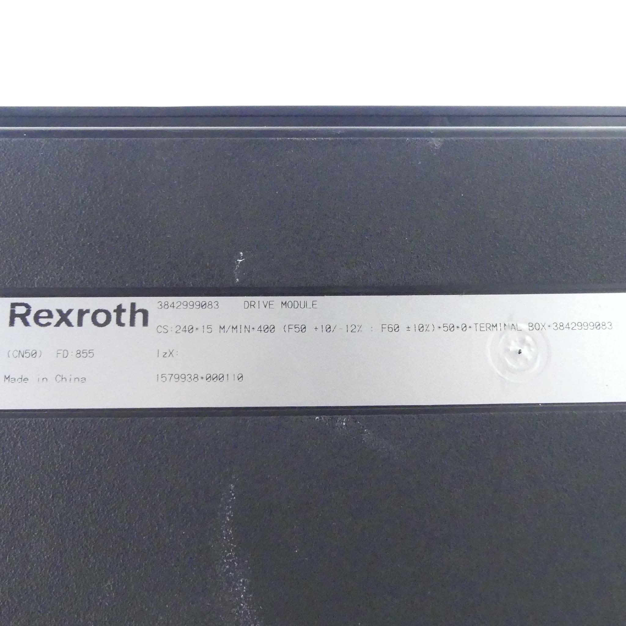 Produktfoto 2 von REXROTH Antriebsmodul mit Motor und Getriebe