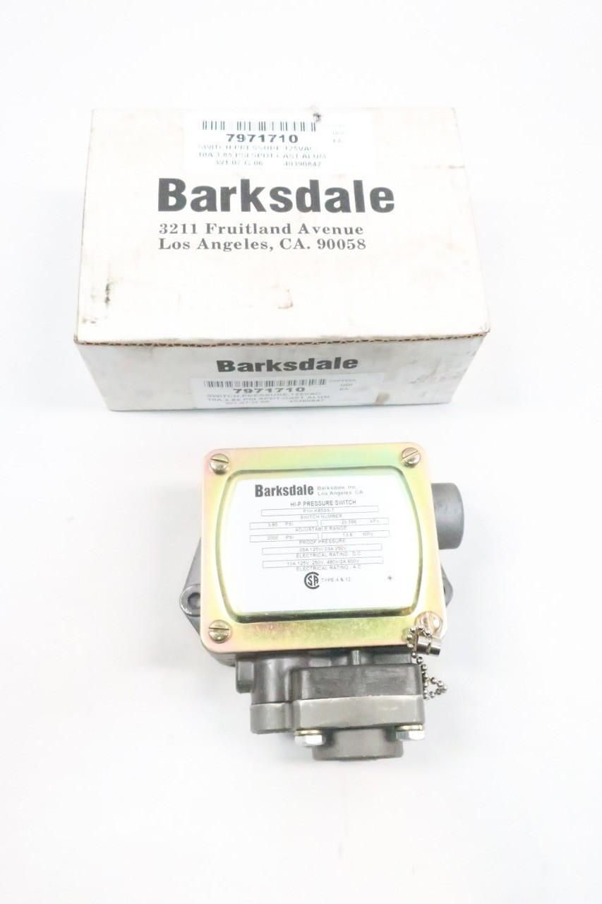 BARKSDALE P1H-K85SS-T