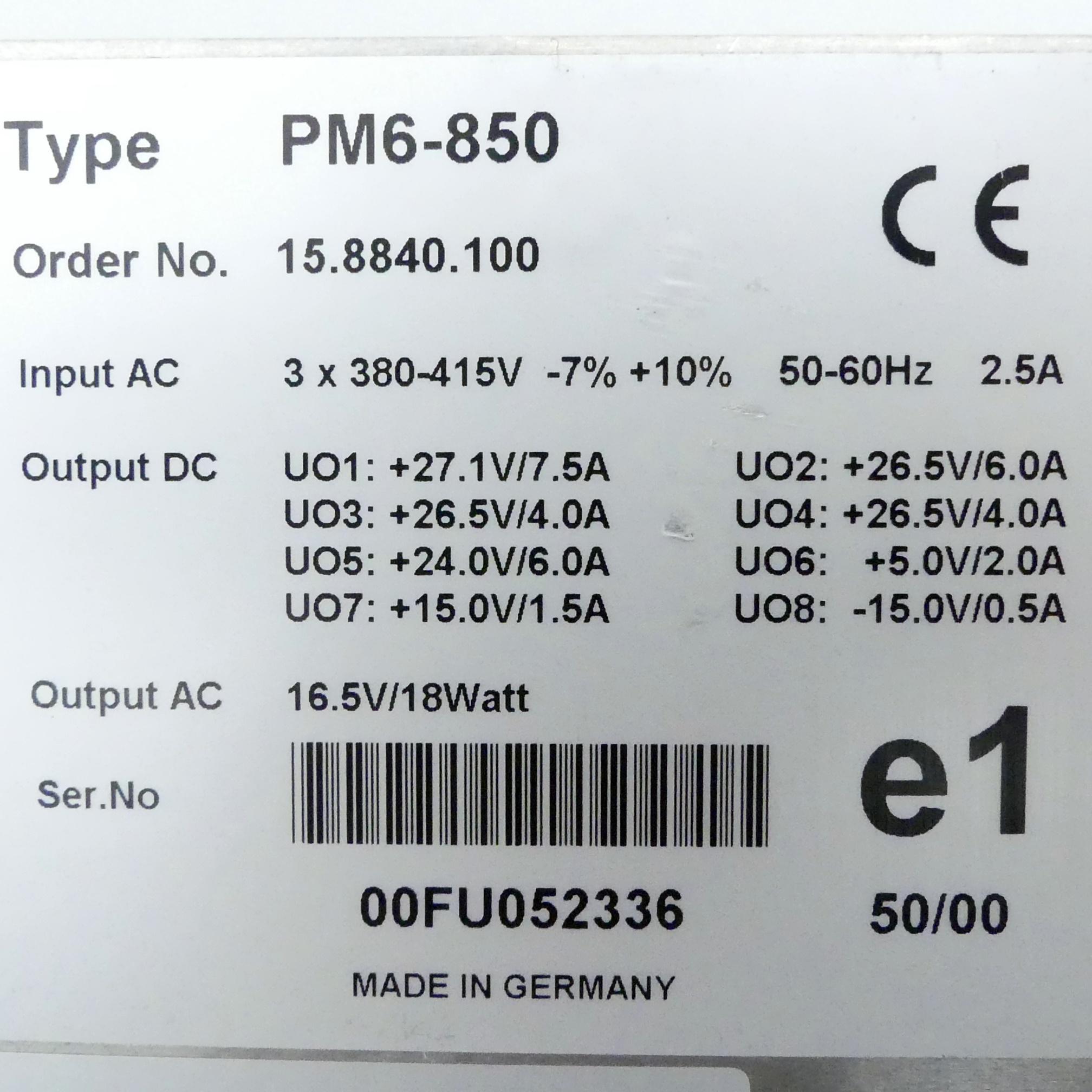 Produktfoto 2 von KUKA Servo Control PM6-850