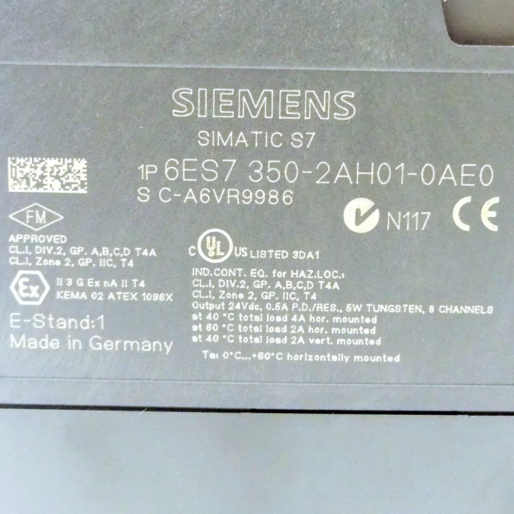 Produktfoto 2 von SIEMENS Zählerbaugruppe 6ES7 350-2AH01-0AE0