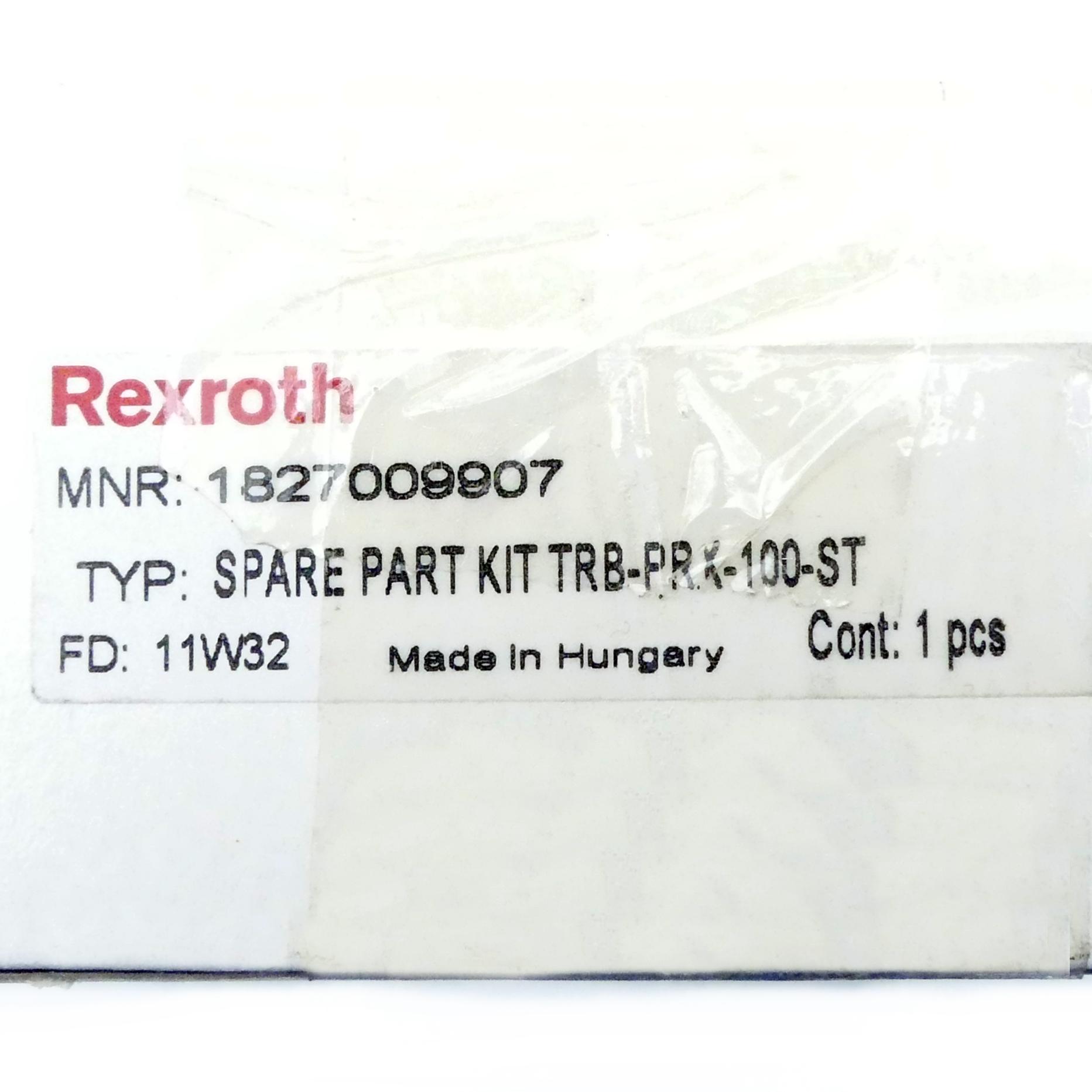 Produktfoto 2 von REXROTH Ersatzteilset TRB-PRX-100-ST