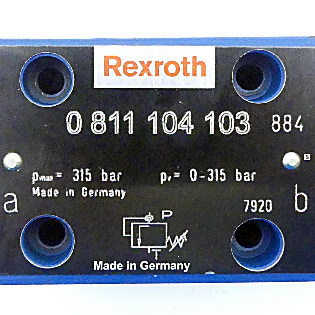 Produktfoto 2 von REXROTH Druckbegrenzungsventil DBT–XP2–1X/315