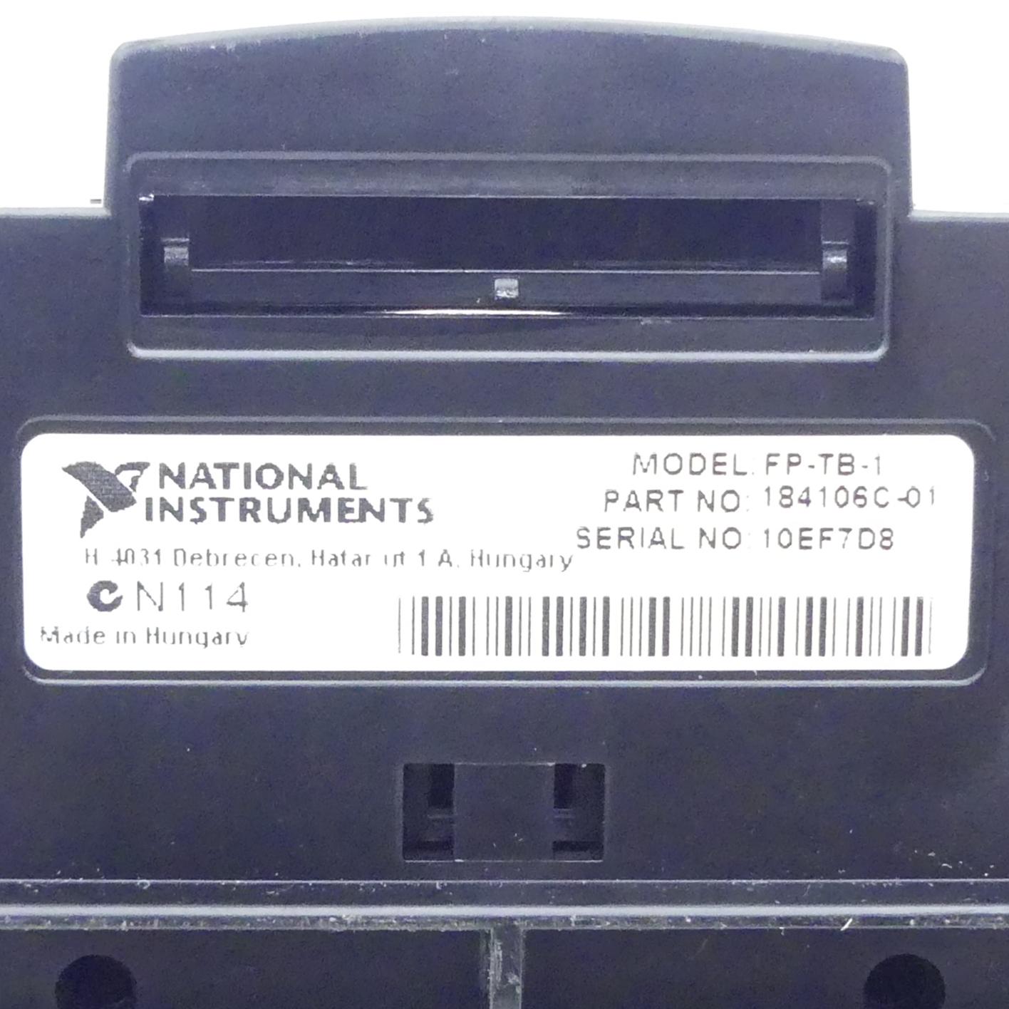 Produktfoto 2 von NATIONAL INSTRUMENTS Field Point-Terminalbasis FP-RLY-420