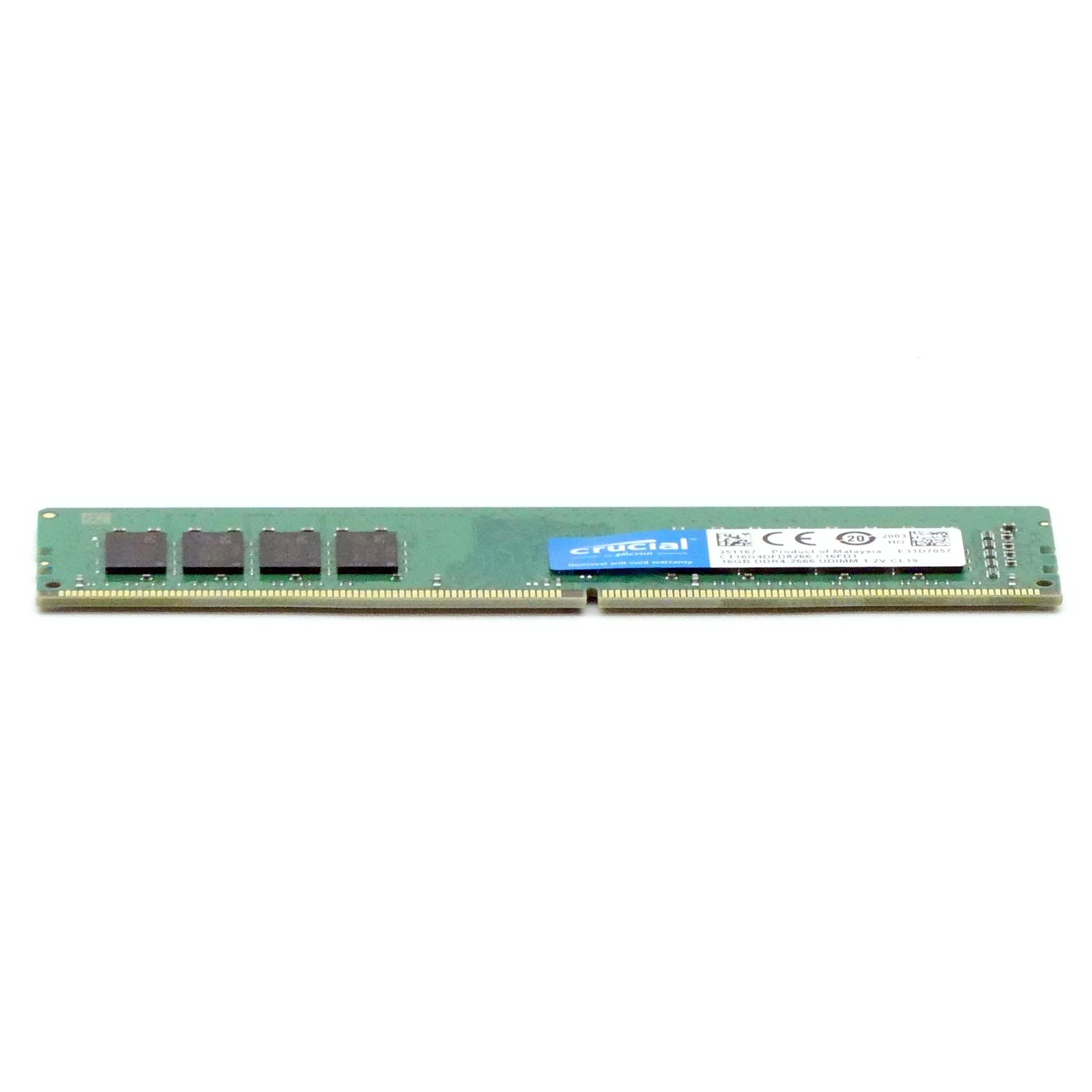 Produktfoto 3 von CRUCIAL 16GB DDR4-2666 CL19 Arbeitsspeicher