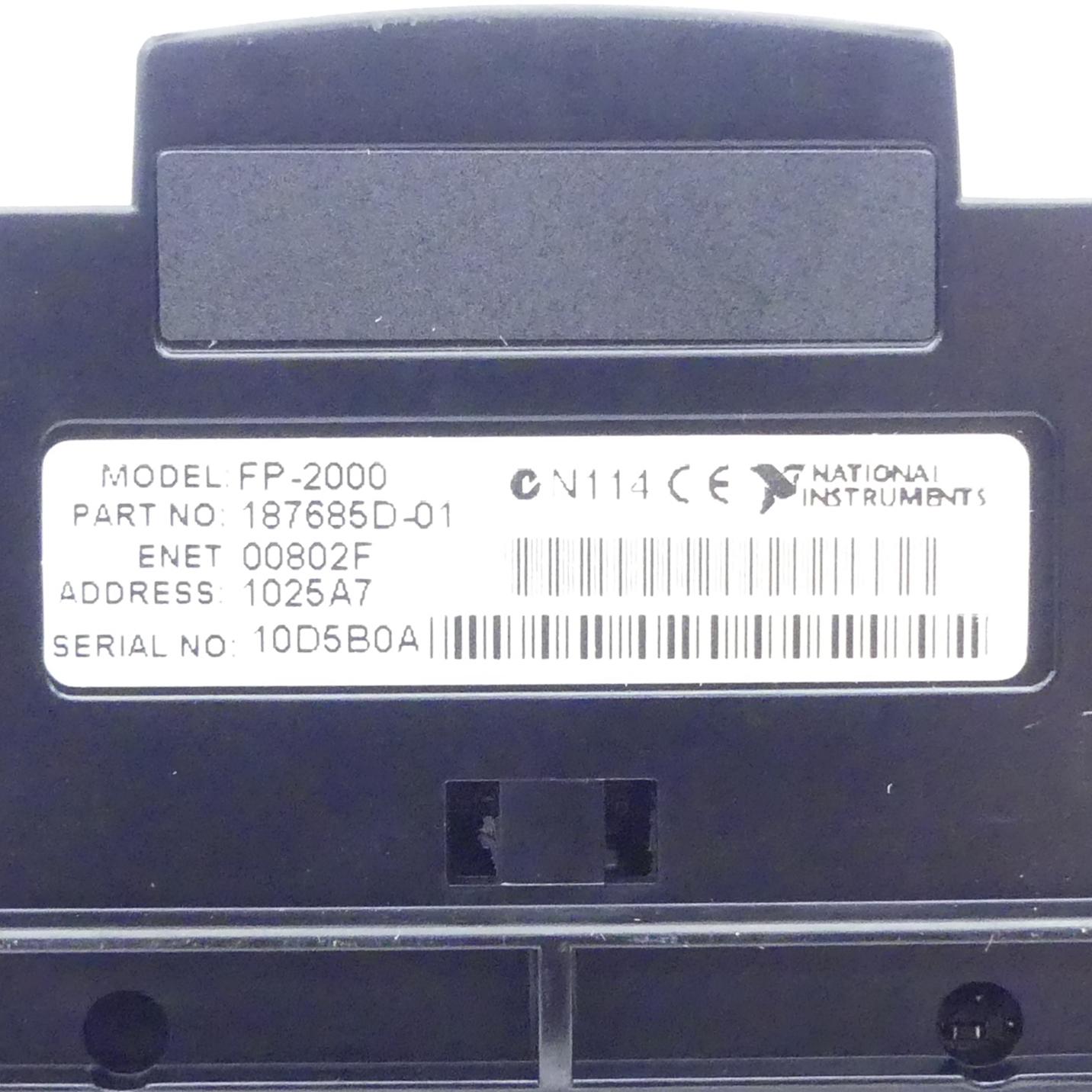 Produktfoto 2 von NATIONAL INSTRUMENTS Ethernet Controller Module FP-2000