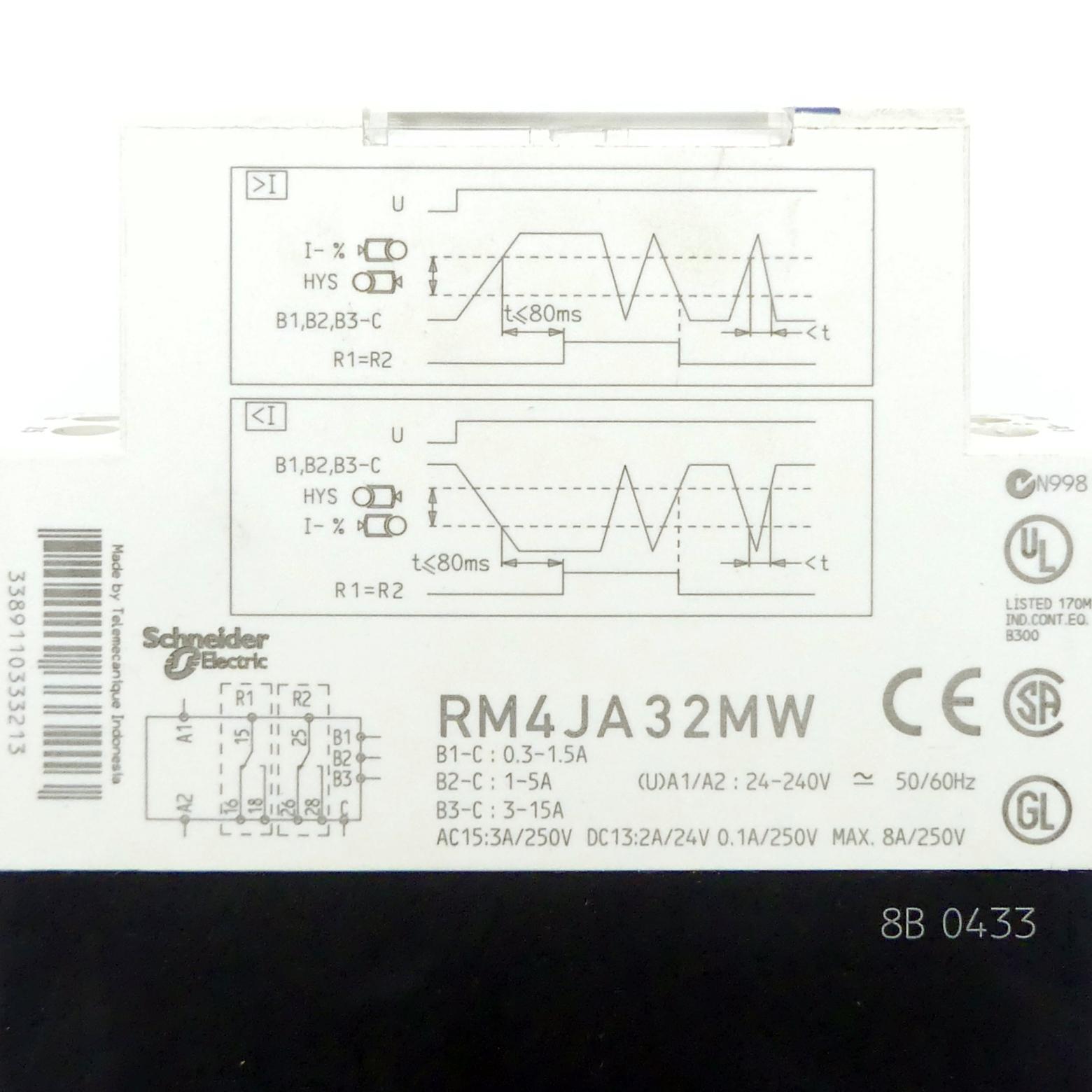 Produktfoto 2 von SCHNEIDER ELECTRIC Strommessrelais