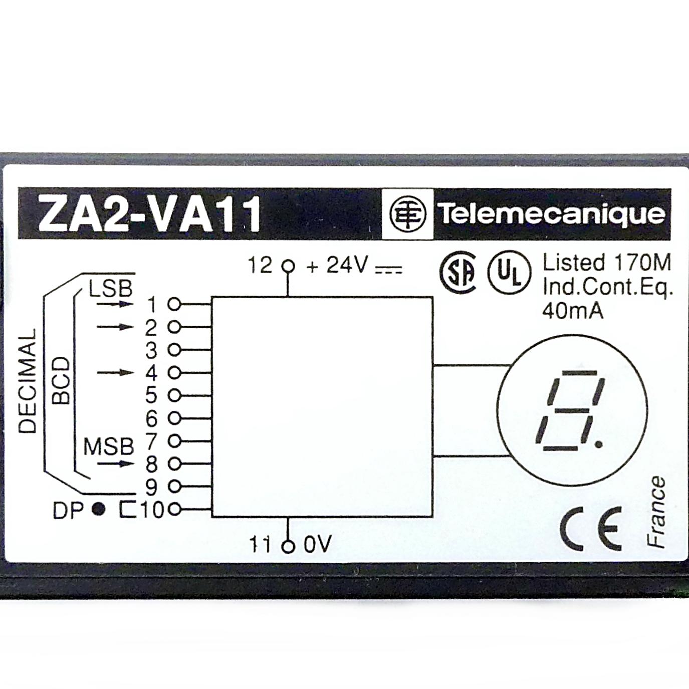 Produktfoto 2 von TELEMECANIQUE Ziffernanzeige