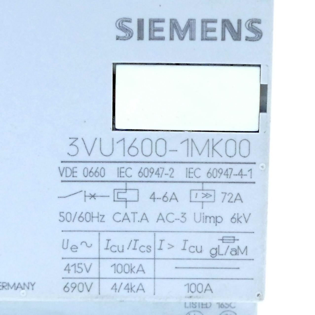 Produktfoto 2 von SIEMENS Leistungsschalter