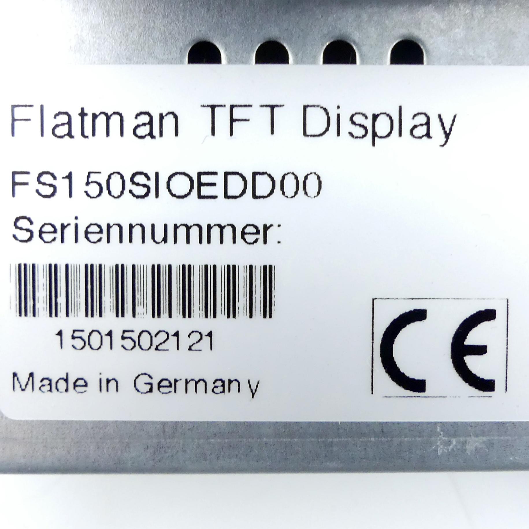 Produktfoto 2 von IQ AUTOMATION Industriemonitor Flatman