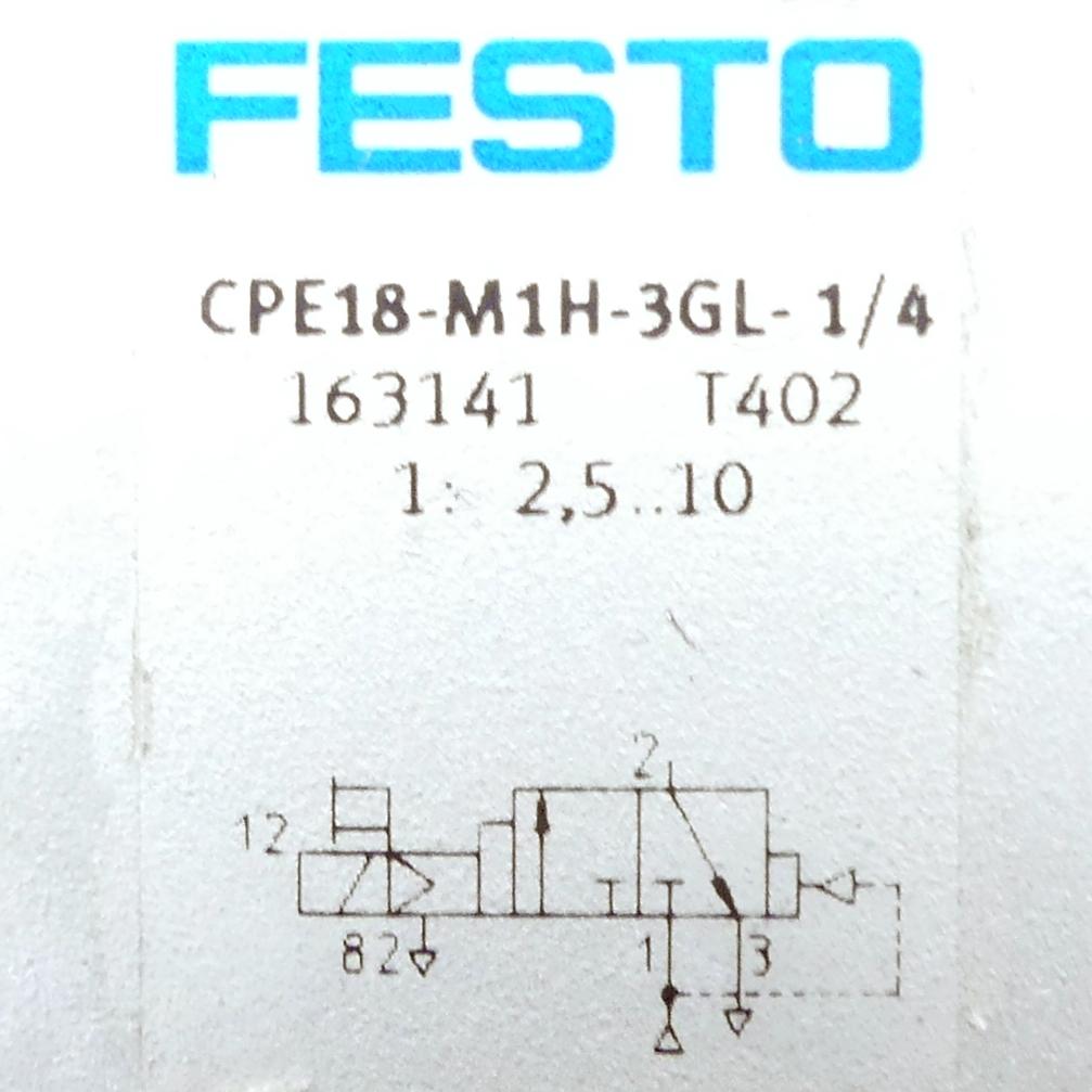 Produktfoto 2 von FESTO Magnetventil CPE18-M1H-3GL-1/4