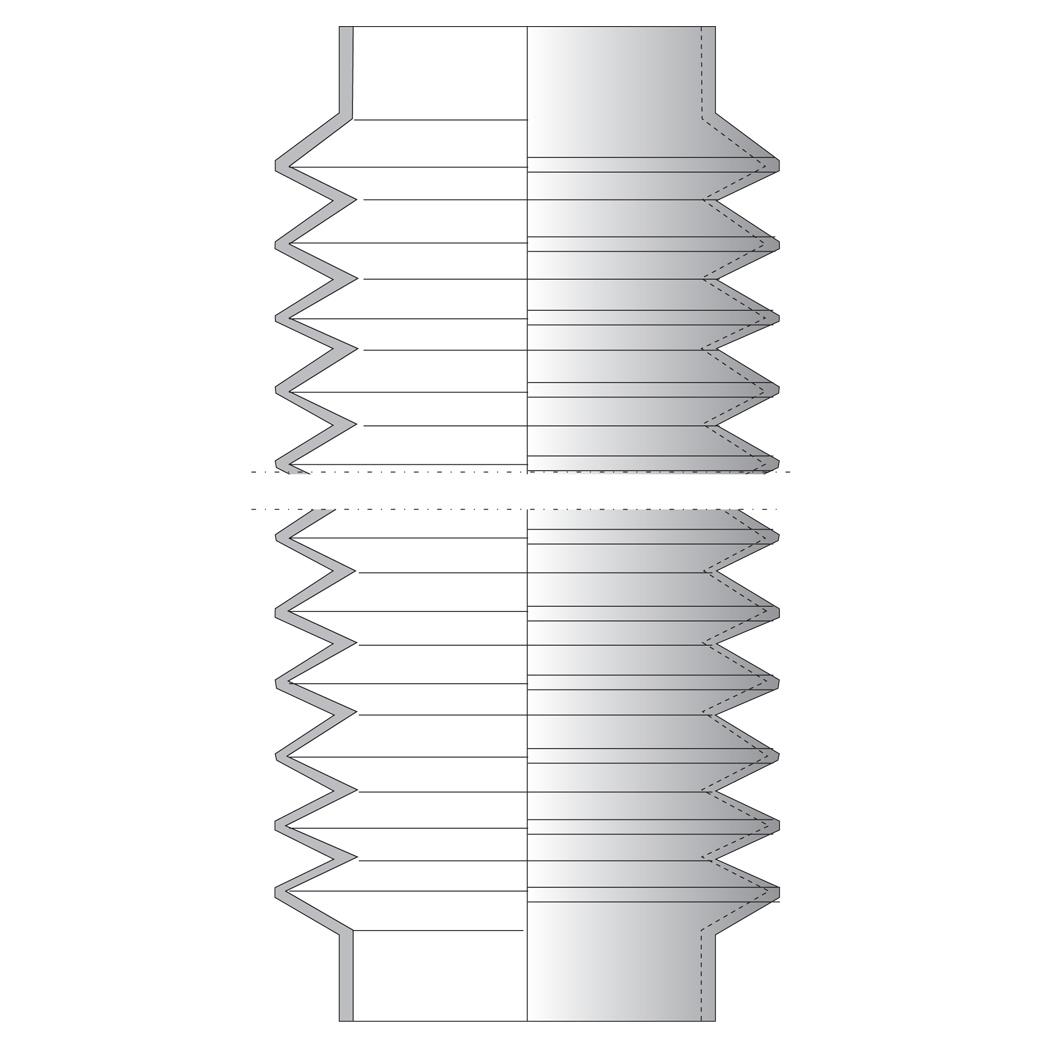 Faltenbalg F-1207-NBR