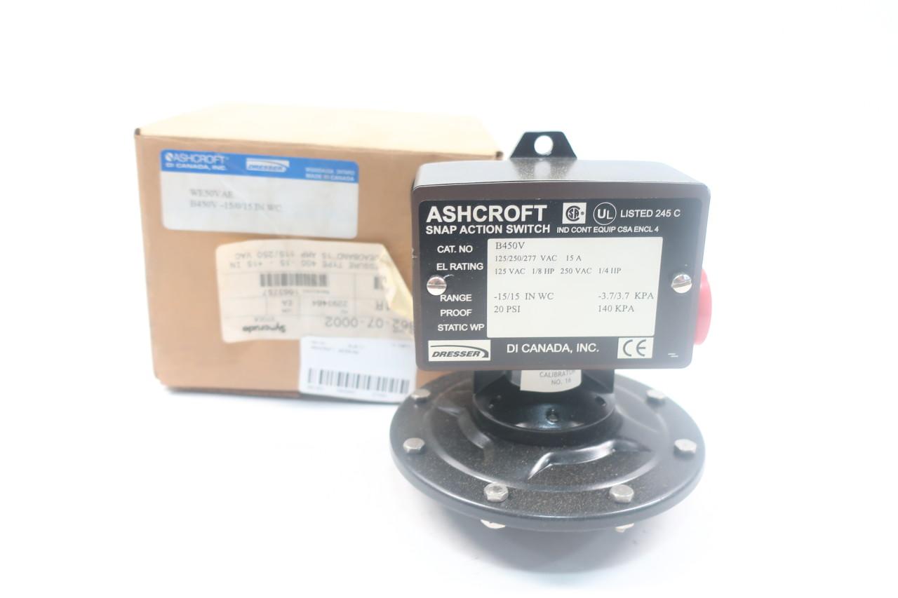 ASHCROFT B450V