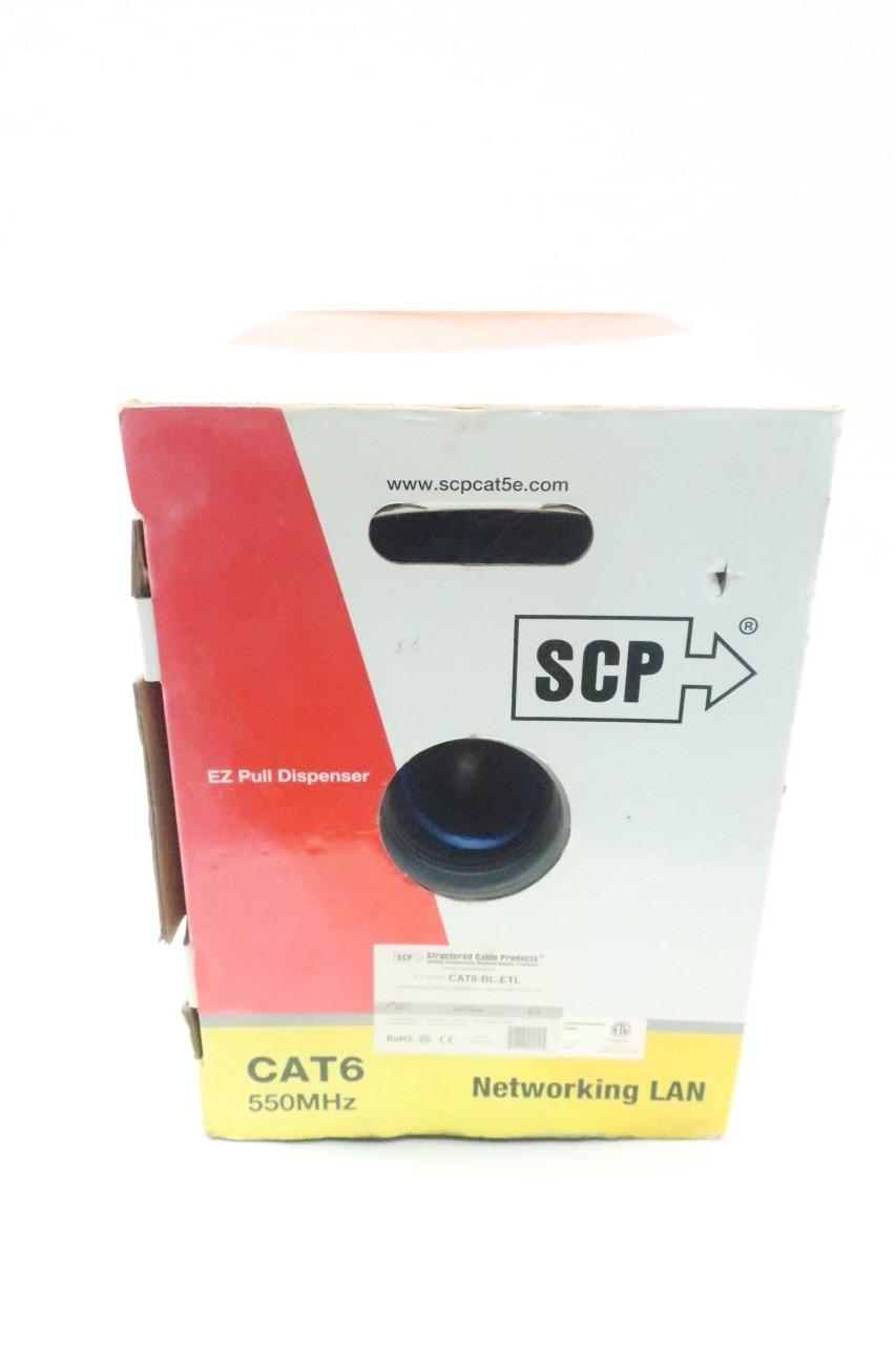 Produktfoto 1 von SCP CAT6-BL-ETL