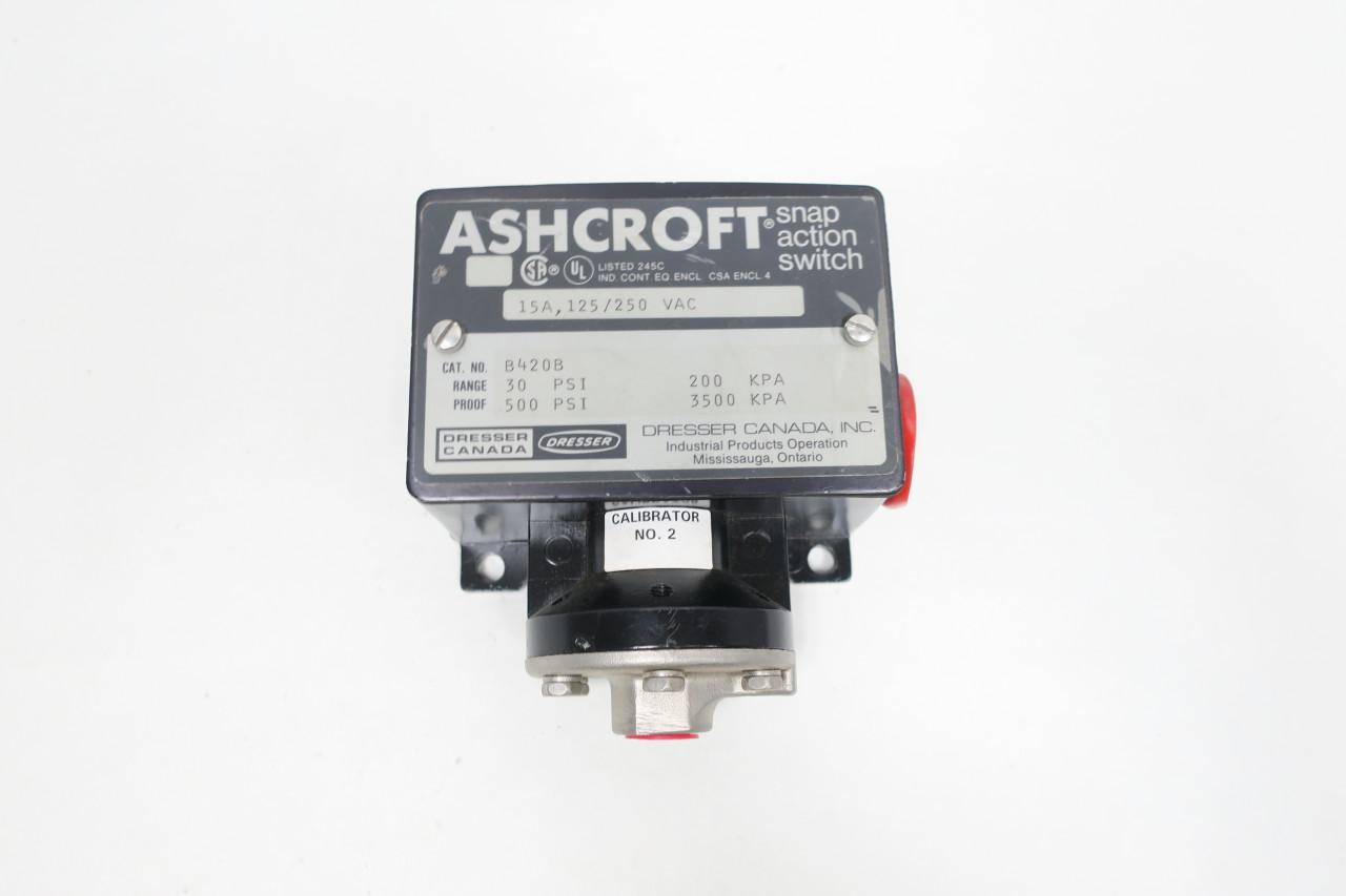 ASHCROFT B420B