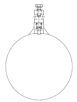 Produktfoto 1 von Kunststoffkugel Schwimmer Adapter