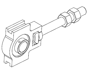 Produktfoto 1 von Spannlagereinheit T205 Ø25mm