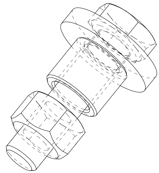 Produktfoto 1 von Befestigungssatz t=8mm