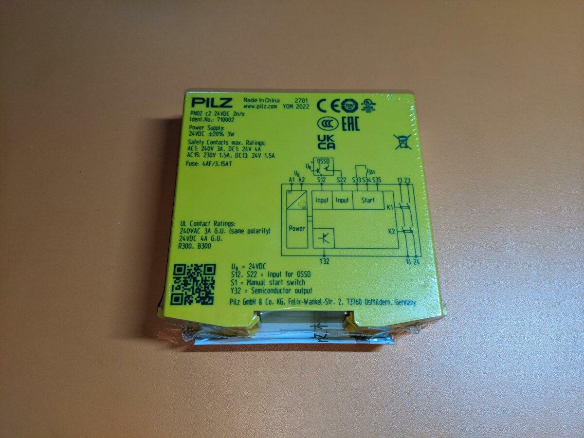 Pilz PNOZ C2 710002 Sicherheitsrelais safety relay